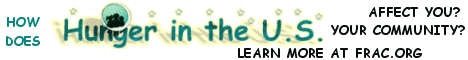 Hunger and undernutrition contribute to a number of negative health consequences. Learm more. (Link opens new window off the NEDV.NET site at Food Research and Action Center web site)