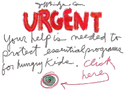 Your help is needed to protect essential programs for hungry kids, Jeff Bridges.com (Link opens new window off the NEDV.NET site at jeffbridges.com web site)