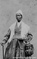 Sojourner Truth portrait adapted from image courtesy of the Library of Congress